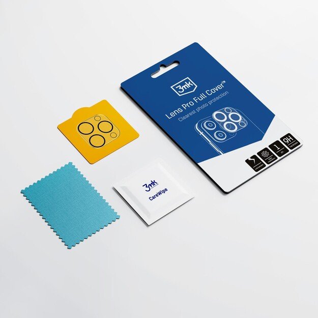 Apsauginis stikliukas kamerai 3mk Lens Pro Apple iPhone 16 Pro/16 Pro Max juodas 2