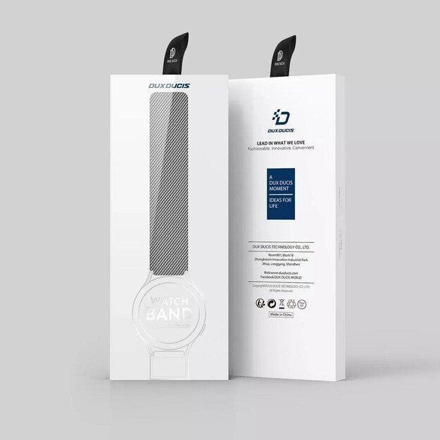 Apyrankė Dux Ducis Milanese Series For Smartwatches 22mm Silver 4