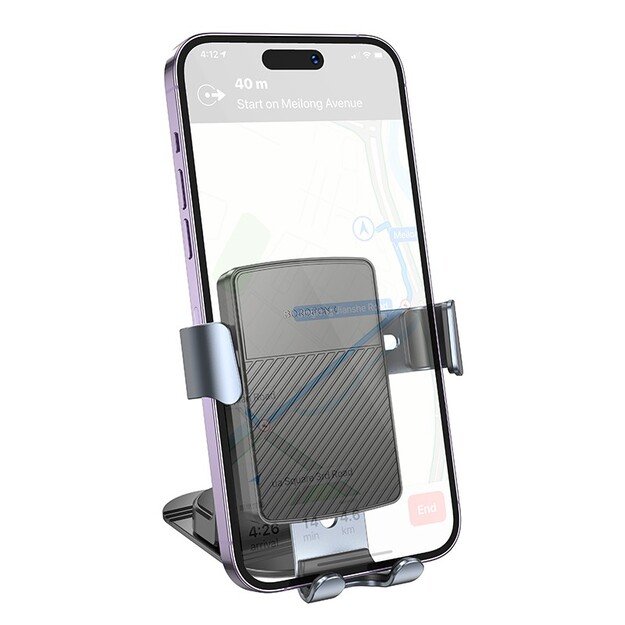 Automobilinis telefono laikiklis Borofone BH119 (dashboard) juodas 1