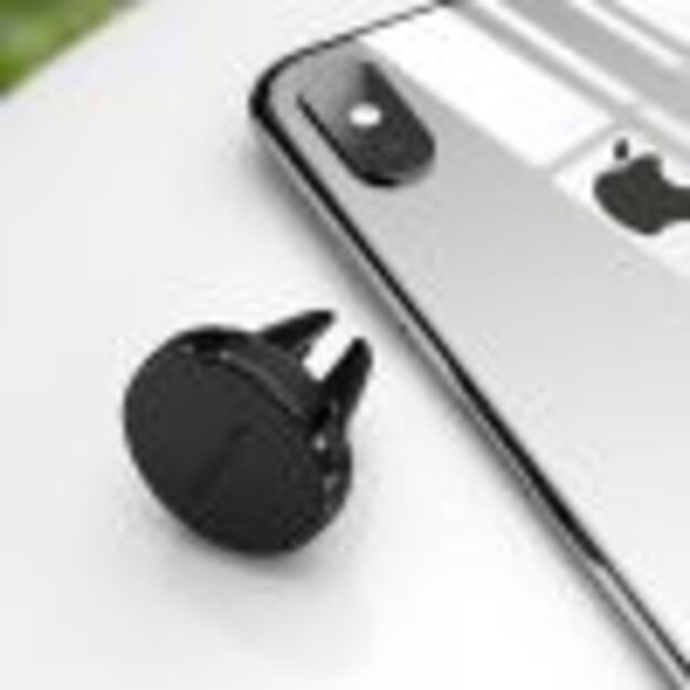 Automobilinis telefono laikiklis Borofone BH8, tvirtinamas ant ventiliacijos grotelių, magnetinis, juodas 2