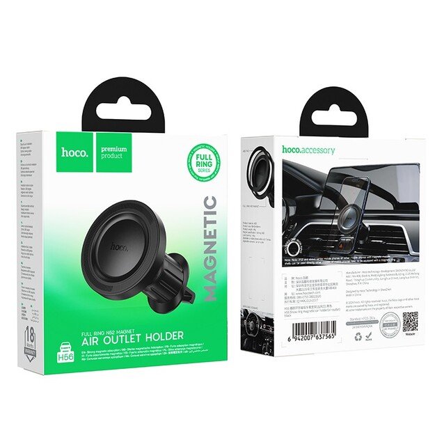 Automobilinis telefono laikiklis Hoco H56 (air vent) juodas 5