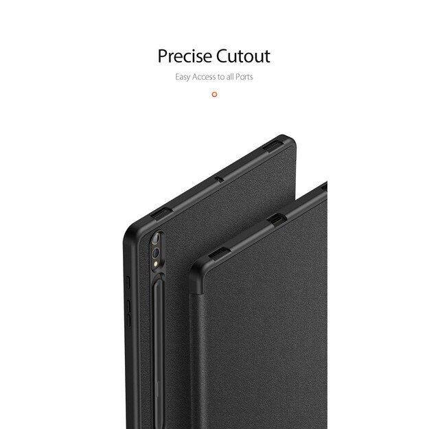 Dėklas Dux Ducis Domo Samsung X820 Tab S10 Plus/X610/X616 Tab S9 FE Plus juodas 3