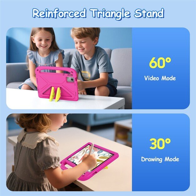 Dėklas Dux Ducis Puff Lenovo Tab M11 TB330 rožinis 5