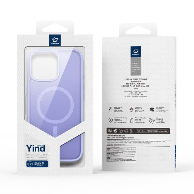 Dėklas Dux Ducis Yind Apple iPhone 16 Pro Max juodas 5
