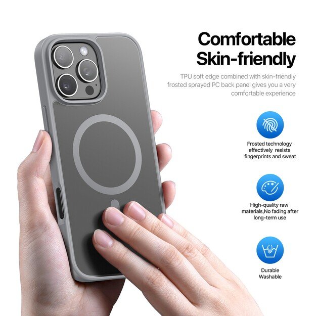 Dėklas Dux Ducis Yind Apple iPhone 16 Pro Max juodas 2