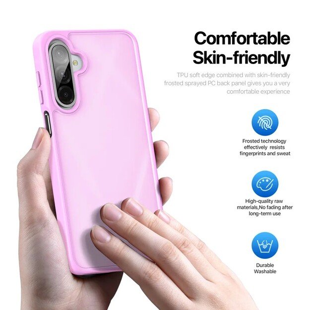 Dėklas Dux Ducis Yind skirtas Samsung A266 A26 5G rožinis 3