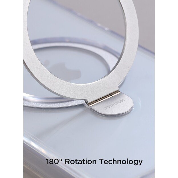 Dėklas Joyroom JR-BP004 Magnetic Protective Phone Case With Holder Apple iPhone 15 Pro skaidrus 4