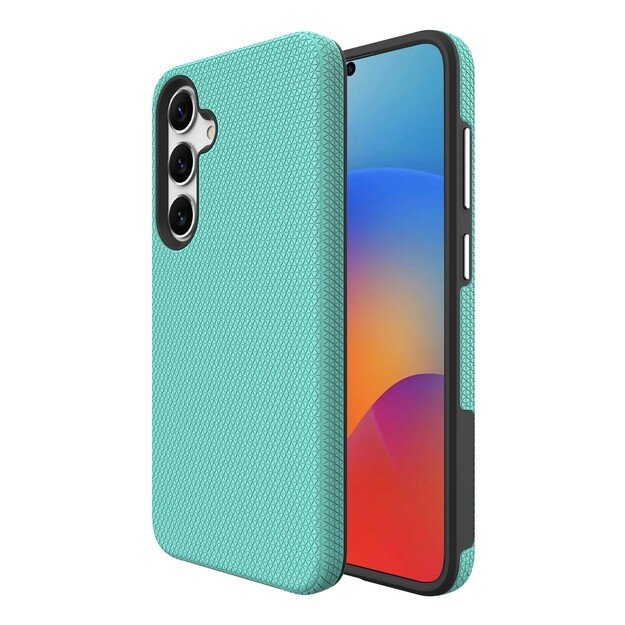 Dėklas Perfectionists Triangle Case Samsung A556 A55 5G žalias