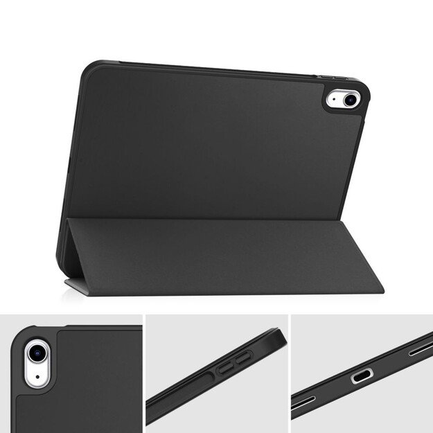 Dėklas Tech-Protect SmartCase Pen Holder Apple iPad 10.9 2022/iPad 11 2025 juodas 4