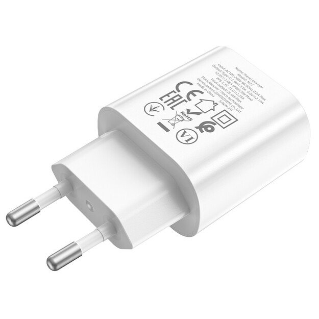 Įkroviklis Hoco N22 25W USB-C baltas 2