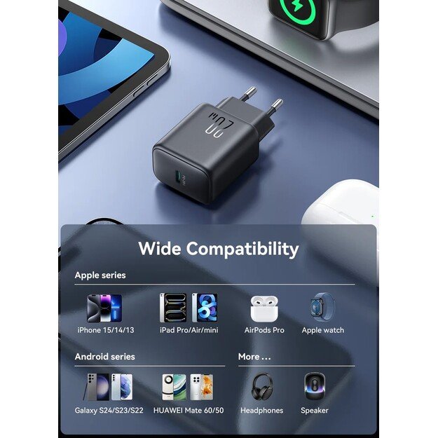 Įkroviklis Joyroom JR-TCF20 20W USB-C juodas 3