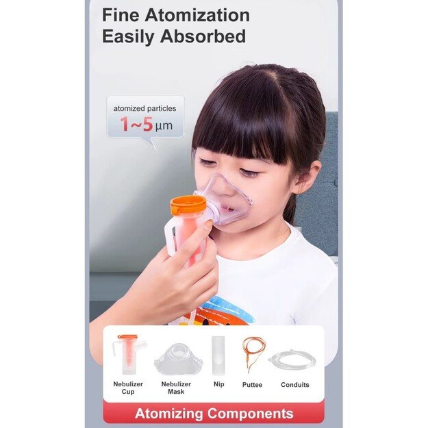 Inhaliatorius Reach  Panda  baltas 5