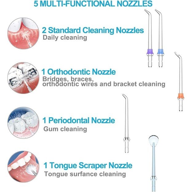 Irigatorius Reach HF-6 juodas 4