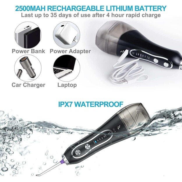 Irigatorius Reach HF-6 juodas 3