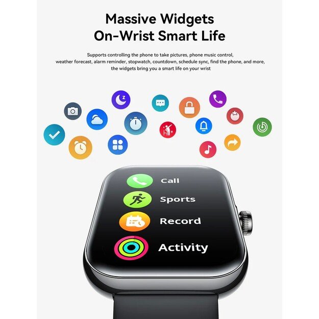 I&scaron;manusis laikrodis Joyroom JR-FT5 Plus Fit-Life Series Smart Watch (Answer/Make Call) rožinio aukso 5