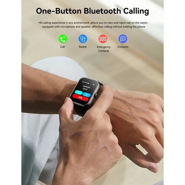 I&scaron;manusis laikrodis Joyroom JR-FT5 Plus Fit-Life Series Smart Watch (Answer/Make Call) rožinio aukso 2