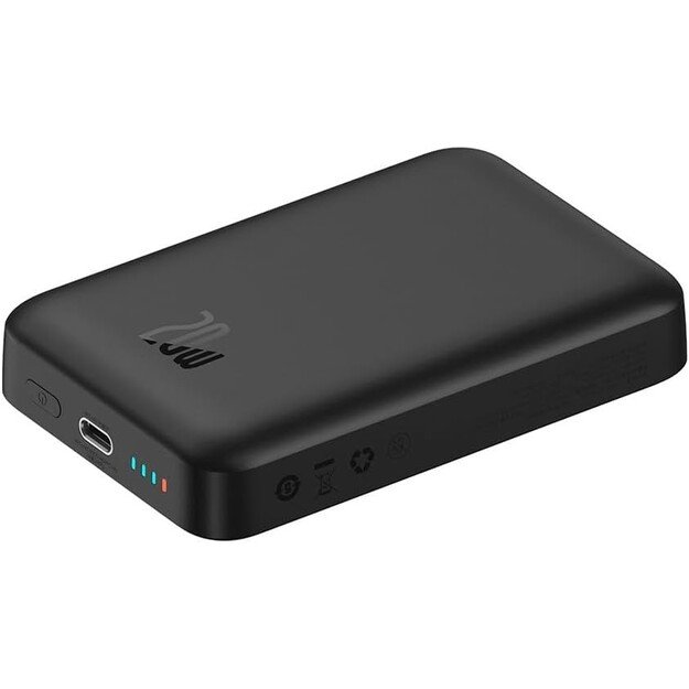 I&scaron;orinė baterija Power Bank Baseus Magnetic Mini Air 20W 10000mAh juoda P10059001113-00 2