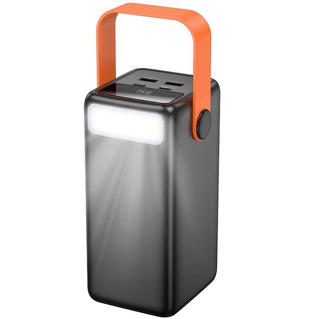 I&scaron;orinė baterija Power Bank Borofone BJ66B 22.5W+PD20W 60000mAh juoda 2