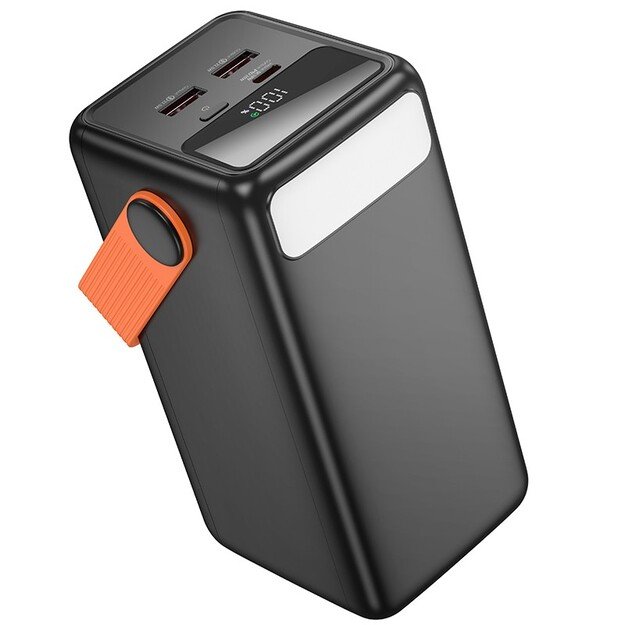 I&scaron;orinė baterija Power Bank Borofone BJ66B 22.5W+PD20W 60000mAh juoda 1