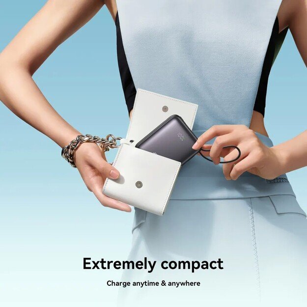 I&scaron;orinė baterija Power Bank Joyroom JR-PBF27 22.5W Mini 10000mAh juoda 1