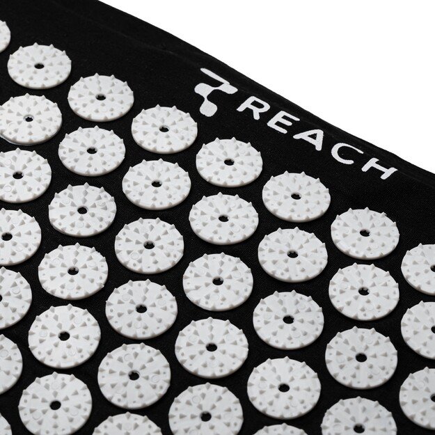 Masažinis akupresūros kilimėlis MM-002 juodas 2