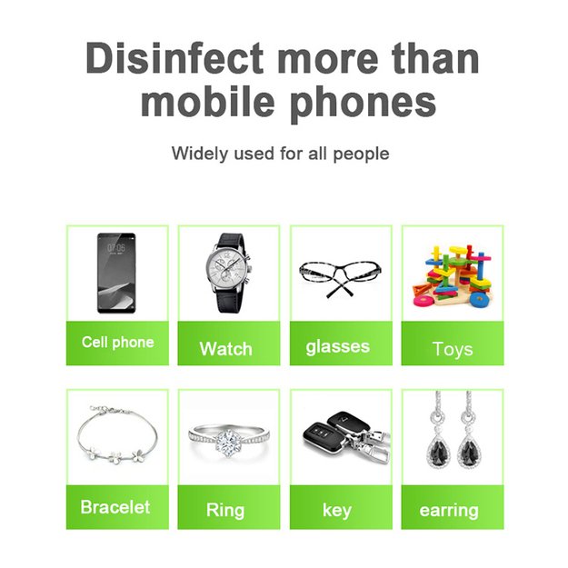 Telefono sterilizatorius M1 Pro su belaidžio įkrovimo funkcija 1