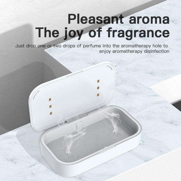 Telefono sterilizatorius M1 Pro su belaidžio įkrovimo funkcija 2