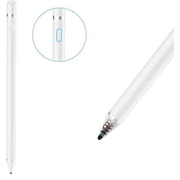 Valdymo lazdelė Tech-Protect Active Stylus Pen baltas 3