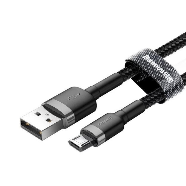 Baseus Cafule Micro USB cable 1.5A 2m Gray+Black 1