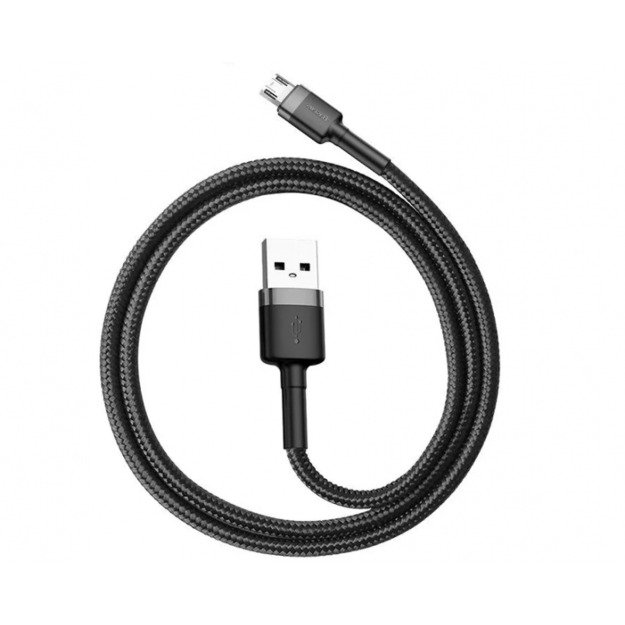 Baseus Cafule Micro USB cable 1.5A 2m Gray+Black 2