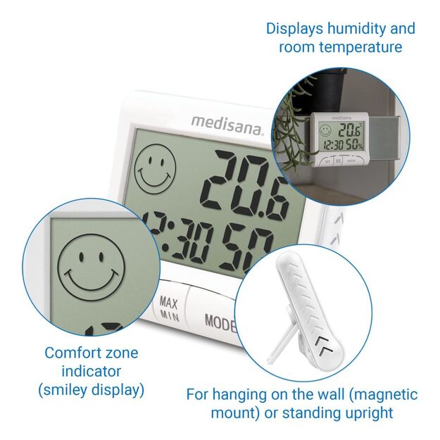 Medisana HG 100 Hygrometer 8