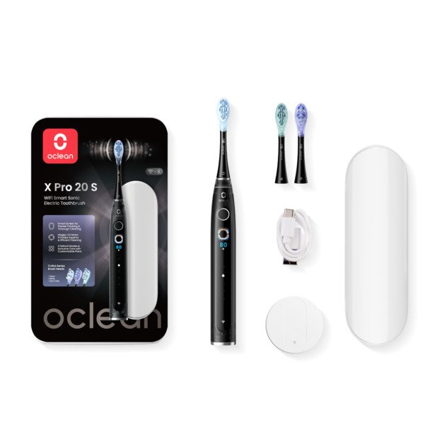 Oclean X Pro 20 S Electric Toothbrush Black 1