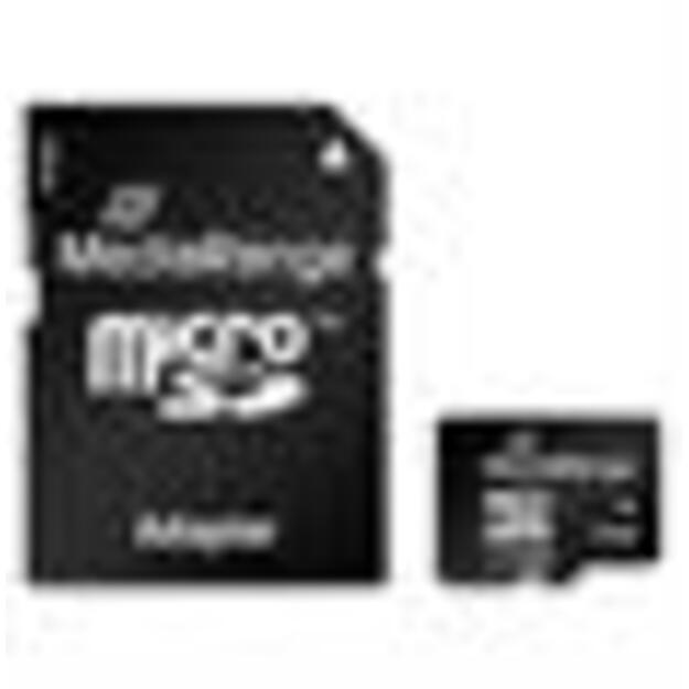 MEMORY MICRO SDHC 8GB C10/W/ADAPTER MR957 MEDIARANGE 1