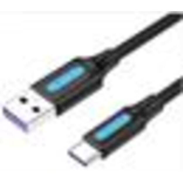 CABLE USB-C TO USB2.0/2M BLACK CORBH VENTION 1