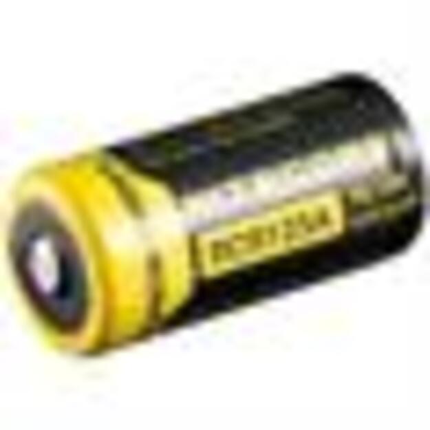 BATTERY RECH. 650MAH 3.7V/RCR123 NL166 NITECORE 1