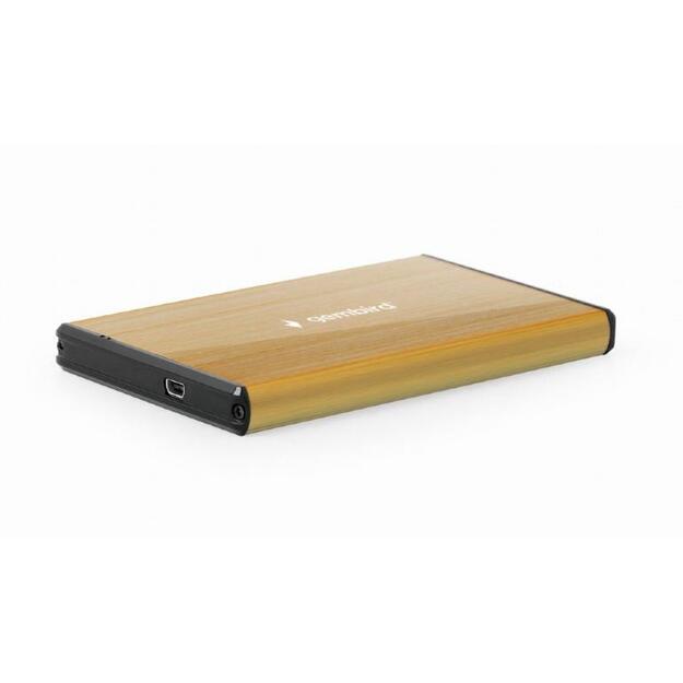 HDD CASE EXT. USB3 2.5 /GOLD EE2-U3S-3-GL GEMBIRD