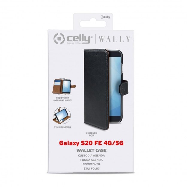 CELLY Wally case Samsung Galaxy S20 FE, Black