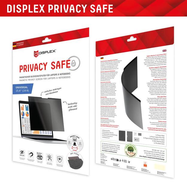 DISPLEX Privacy Safe Universal (Magnetic) 15,6 , 16:9 5