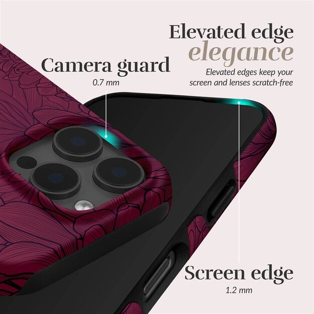 MIO Berry Blooms Magsafe Case Compatible for Samsung S25+ 5G 1