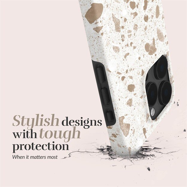 MIO Soft Terrazzo Magsafe Case Compatible for Samsung S25+ 5G 4