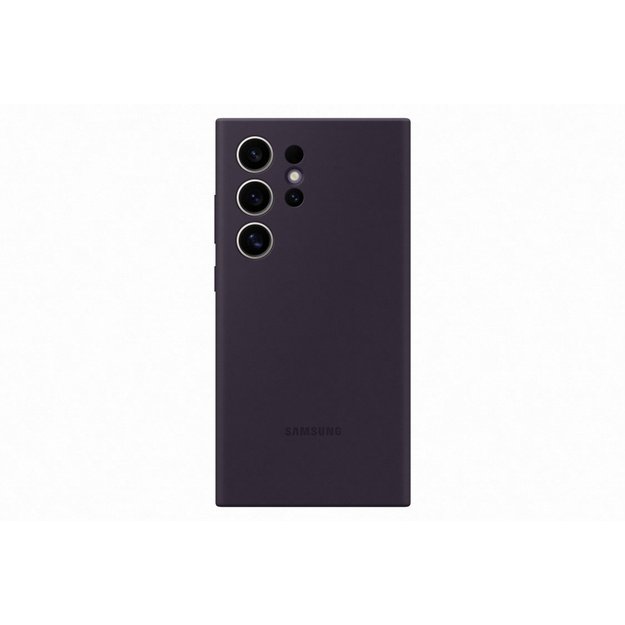 PS928TEE Silicone Cover Samsung Galaxy S24 Ultra, Dark Violet 6