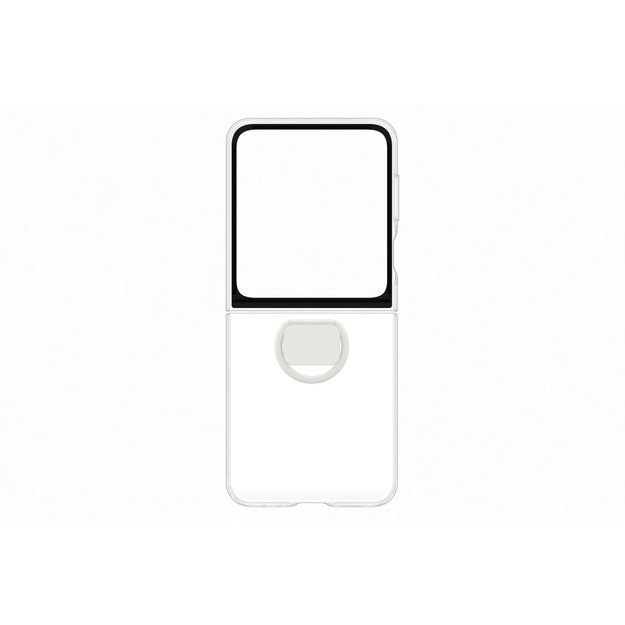 QF741CTEGWW Clear Grip Case Samsung Galaxy Flip6, Transparent