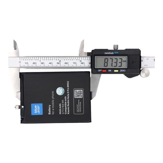 Battery for Xiaomi Redmi Note 9 Pro (BN52) 5020 mAh Blue Star 3