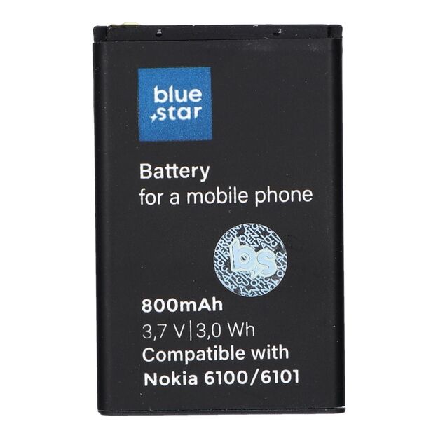 Battery for Nokia 6101 / 6100 / 6300 800 mAh Blue Star