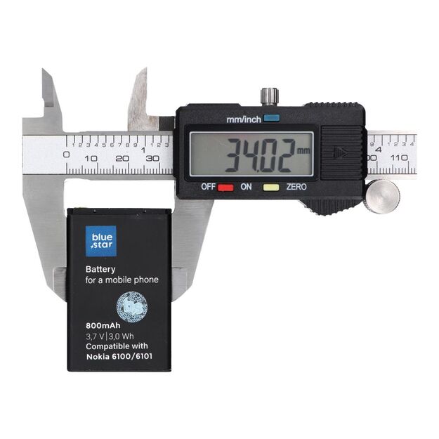 Battery for Nokia 6101 / 6100 / 6300 800 mAh Blue Star 3