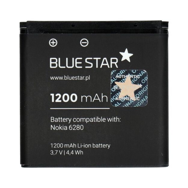 Battery for Nokia 6280 / 9300 / 6151 / N73 1200 mAh Blue Star Premium