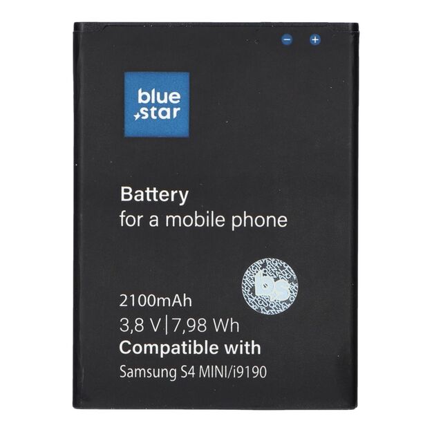 Battery for Samsung S4 Mini I9190 / Ace 4 G357 2100 mAh Blue Star Premium