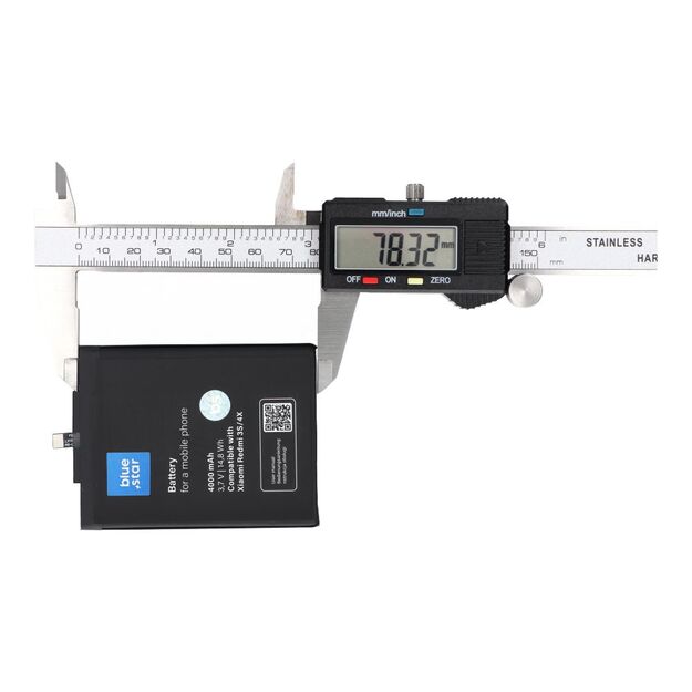 Battery for Xiaomi Redmi 3 / 3S / 3X / 4X (BM47) 4000 mAh Blue Star 3