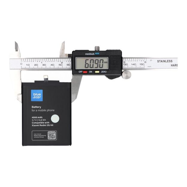 Battery for Xiaomi Redmi 3 / 3S / 3X / 4X (BM47) 4000 mAh Blue Star 2