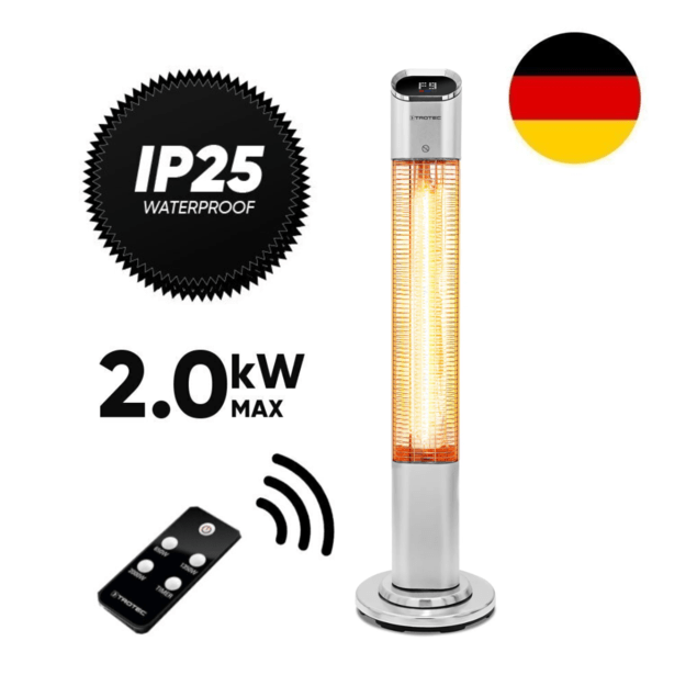 Anglies pluo&scaron;to infraraudonųjų spindulių &scaron;ildytuvas Trotec IRS 2050 E